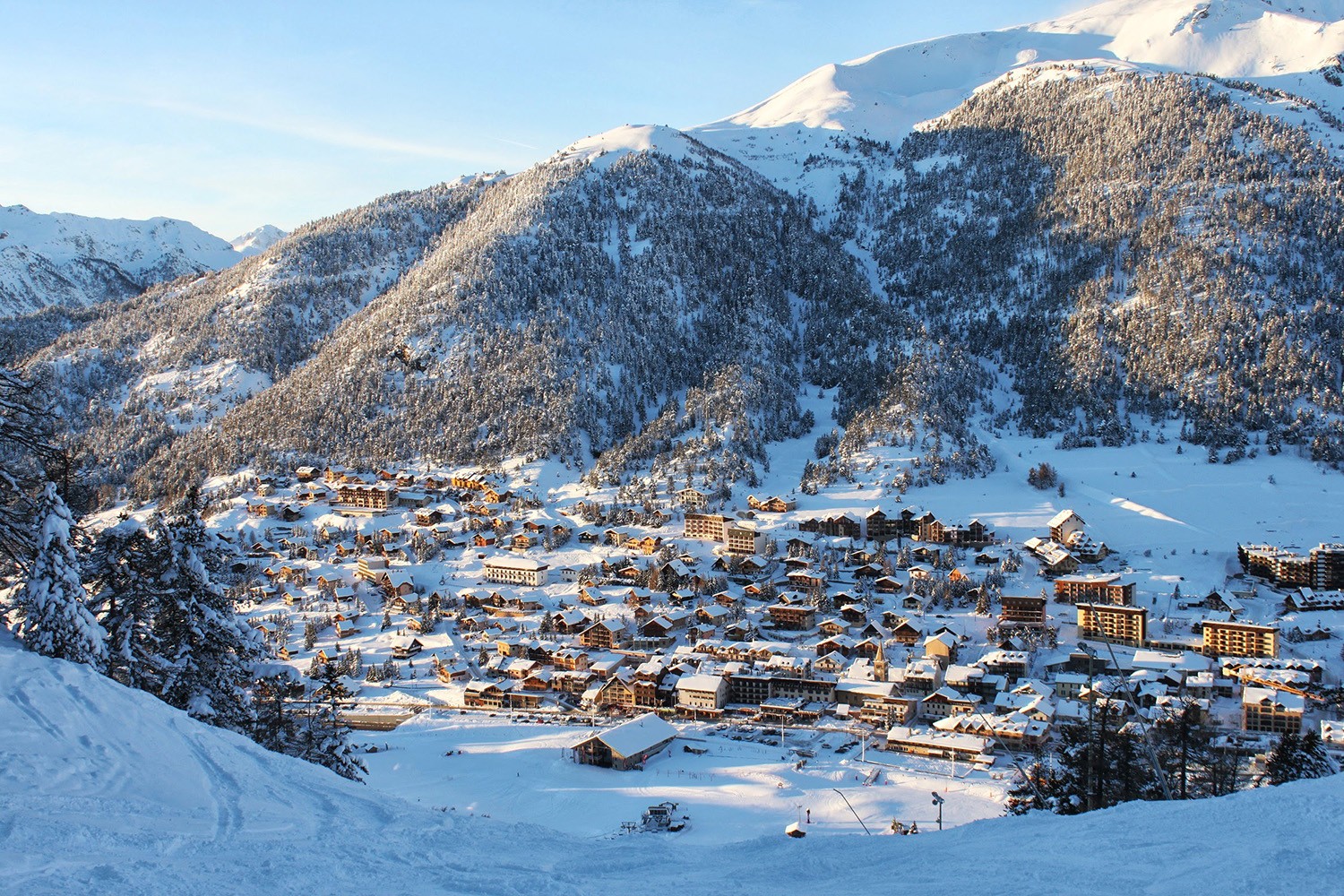 Montgenevre, France: Milky way ski area