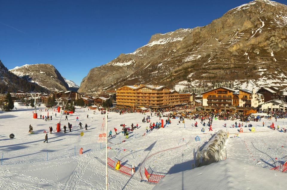 Skiing in Val d"Isere