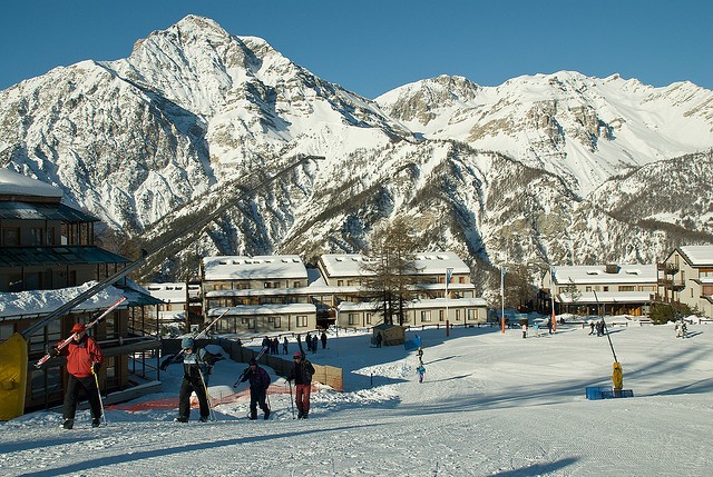 San Sicario in Italy: Milky Way ski resort