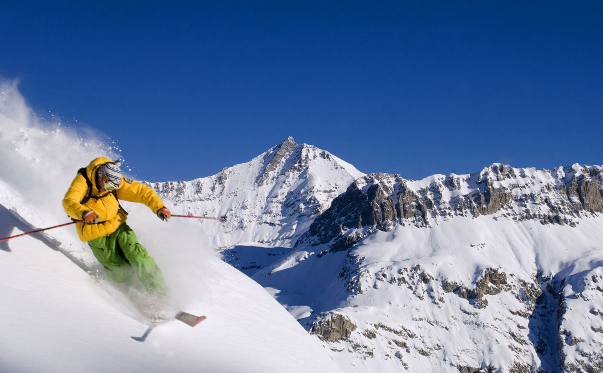 Skiing in Val d'isere: Off piste in Val d'Isere