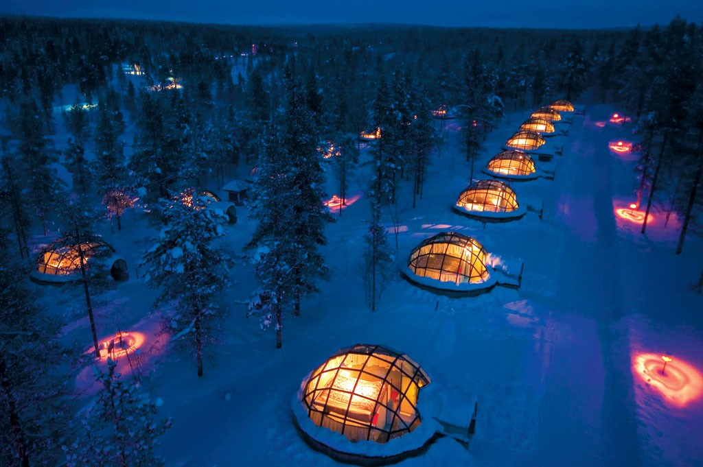 Igloo village