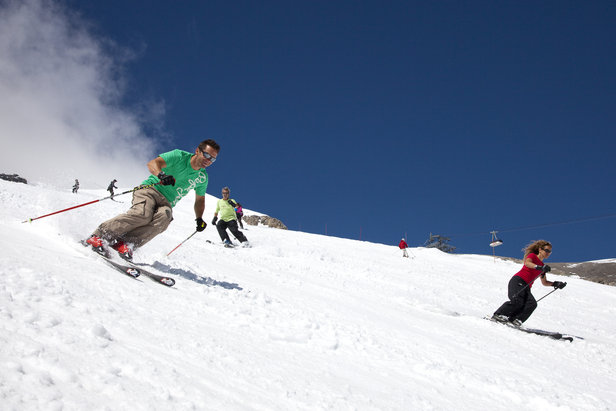 Tignes glacier